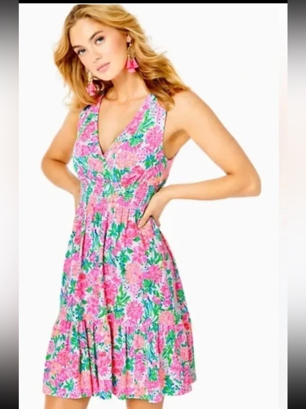 Lilly Pulitzer Vivette Ruffle Dress